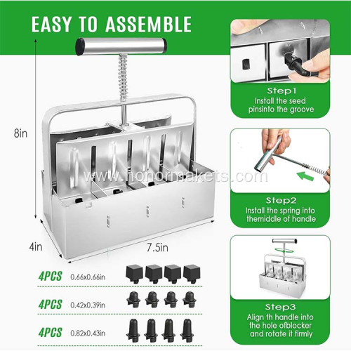 Hot sale Manual Soil Block Maker 8 Soil Blocker garden Soil Blocking Tool for Seed Stater Tray garden hand tools